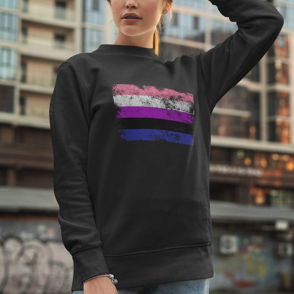 Genderfluid Flag - LGBT+ Sweatshirt