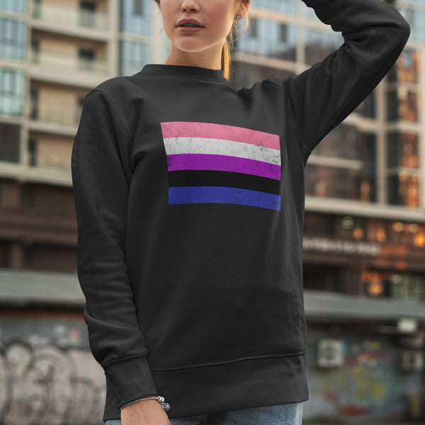 Genderfluid Flag - LGBT+ Sweatshirt