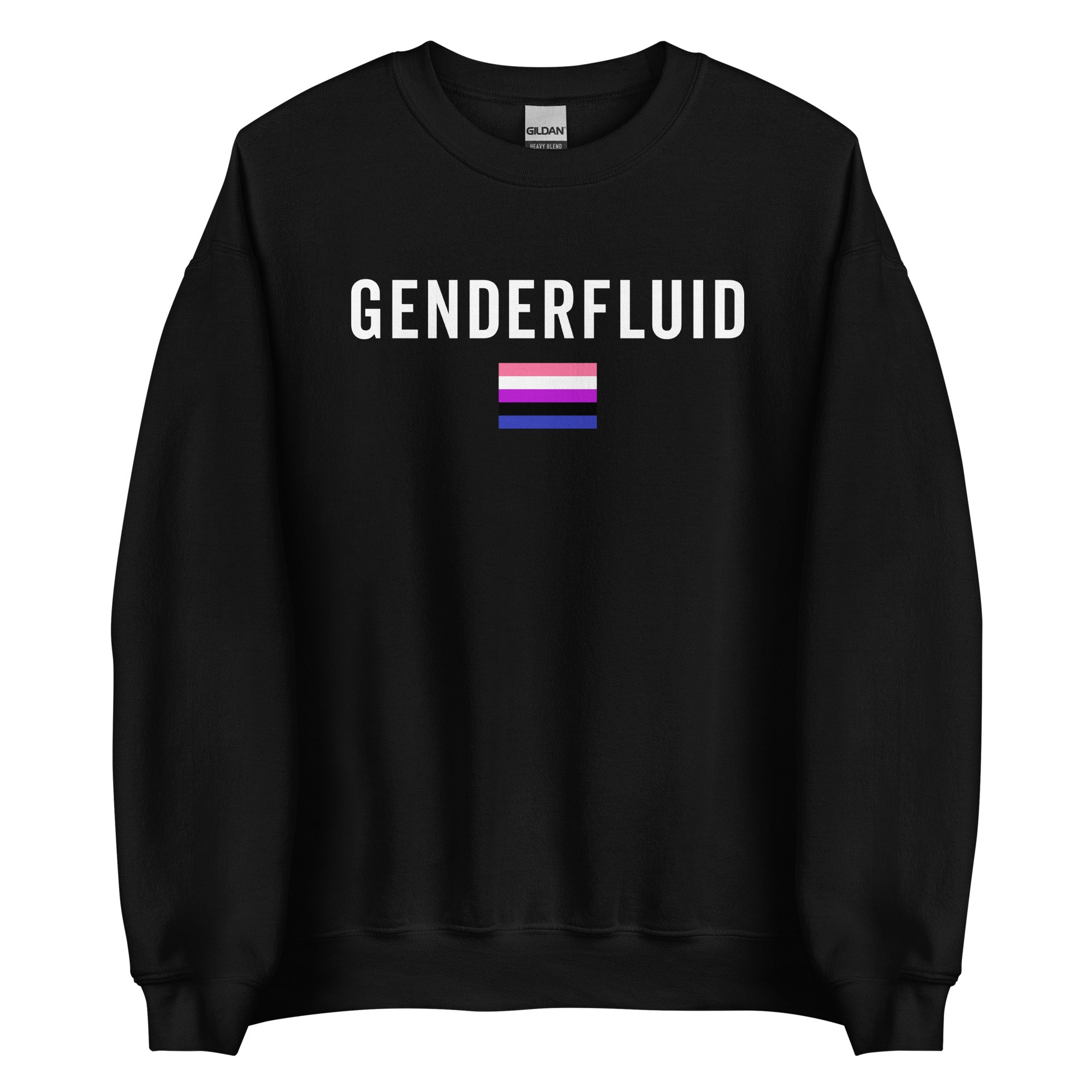 Genderfluid Flag - LGBT+ Sweatshirt