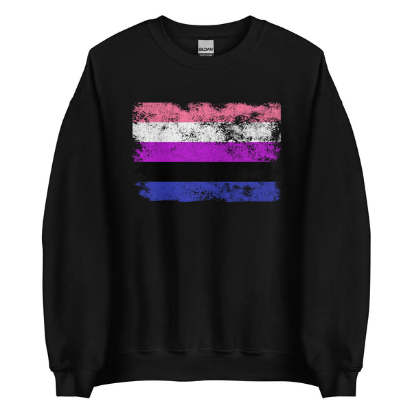 Genderfluid Flag - LGBT+ Sweatshirt
