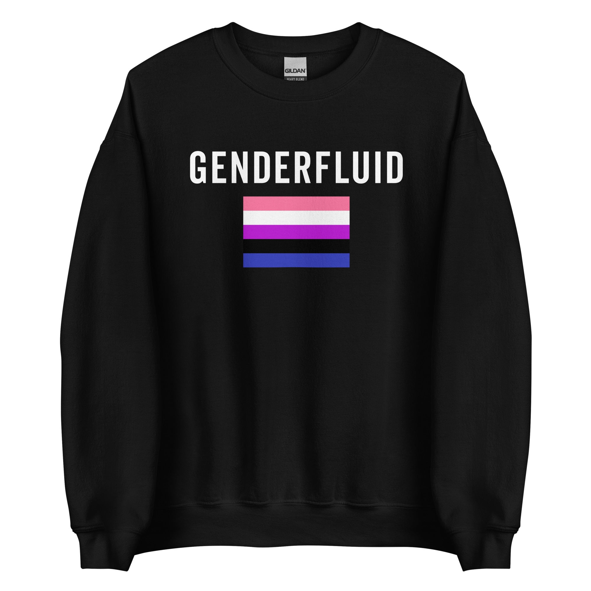 Genderfluid Flag - LGBT+ Sweatshirt