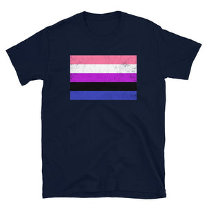 Genderfluid Flag - LGBT+ T-Shirt