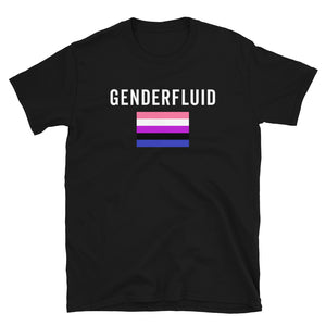 Genderfluid Flag - LGBT+ T-Shirt