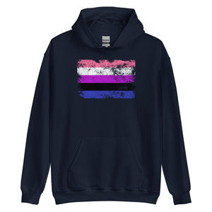 Genderfluid Flag - LGBT+ Hoodie