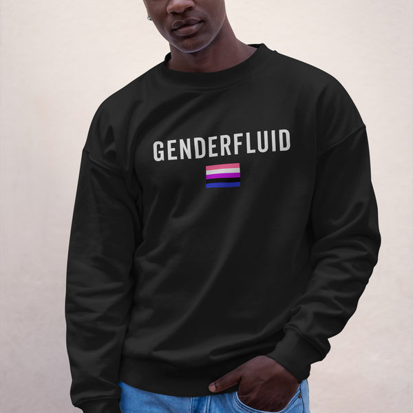 Genderfluid Flag - LGBT+ Sweatshirt