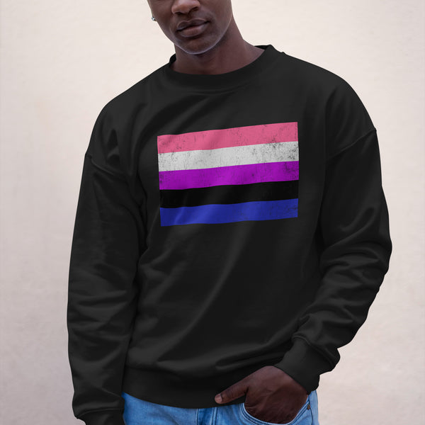 Genderfluid Flag - LGBT+ Sweatshirt