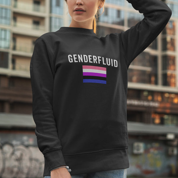 Genderfluid Flag - LGBT+ Sweatshirt