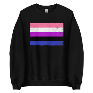 Genderfluid Flag - LGBT+ Sweatshirt