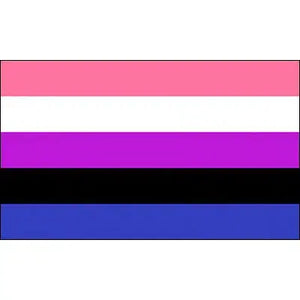 Genderfluid Pride Flag - 90x150cm(3x5ft) - 60x90cm(2x3ft) - LGBTQIA2S+