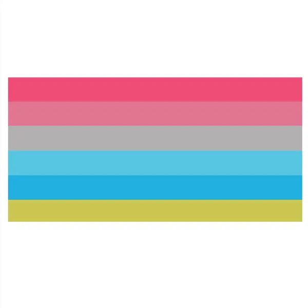 Genderflux Pride Flag - 90x150cm(3x5ft) - 60x90cm(2x3ft) - LGBTQIA2S+