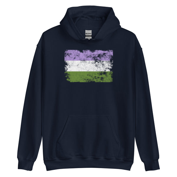Genderqueer Flag - LGBT+ Hoodie