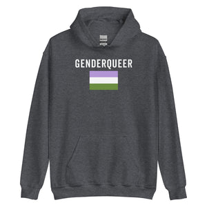 Genderqueer Flag - LGBT+ Hoodie
