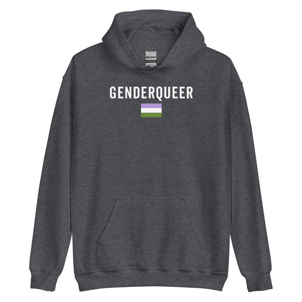 Genderqueer Flag - LGBT+ Hoodie