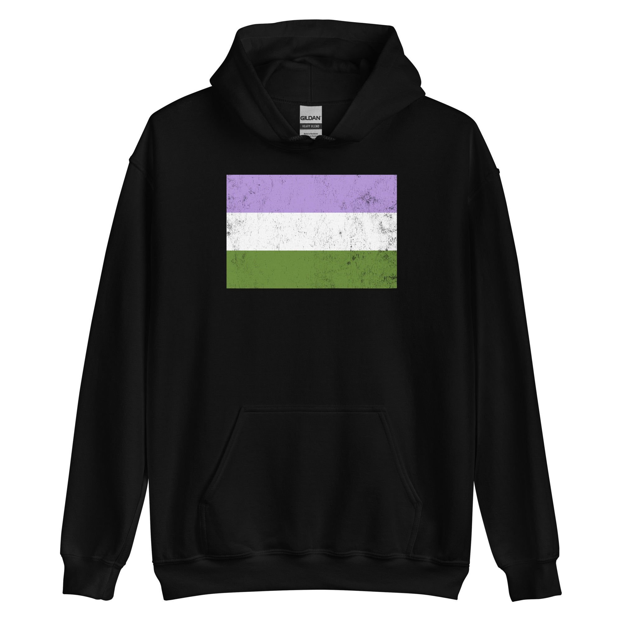 Genderqueer Flag - LGBT+ Hoodie