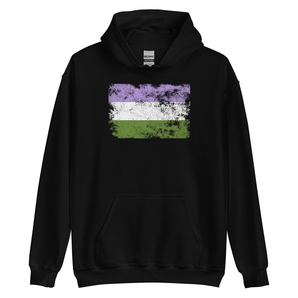 Genderqueer Flag - LGBT+ Hoodie