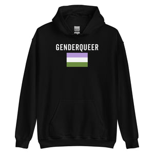 Genderqueer Flag - LGBT+ Hoodie