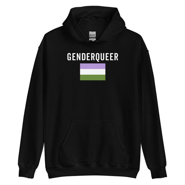 Genderqueer Flag - LGBT+ Hoodie