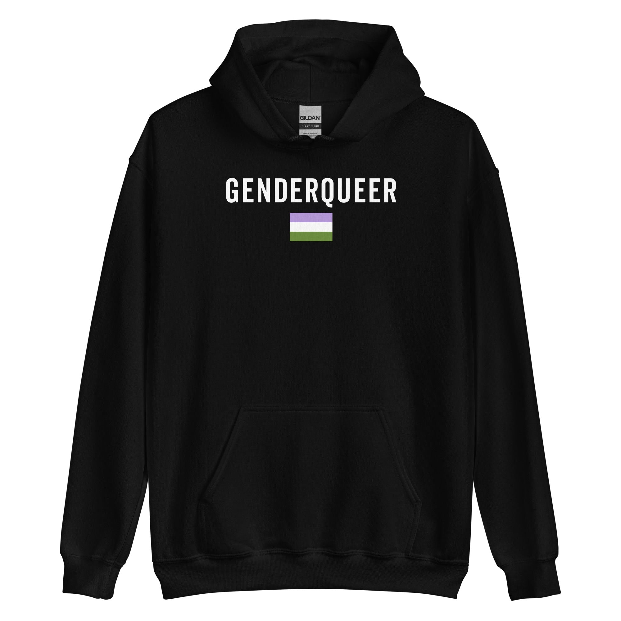 Genderqueer Flag - LGBT+ Hoodie
