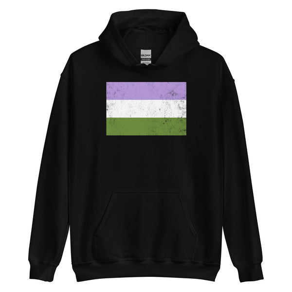 Genderqueer Flag - LGBT+ Hoodie