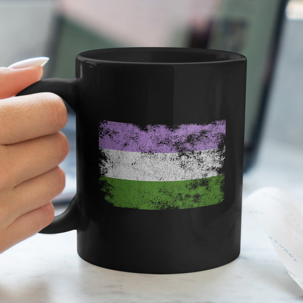 Genderqueer Flag - LGBT+ Mug