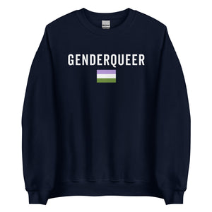 Genderqueer Flag - LGBT+ Sweatshirt