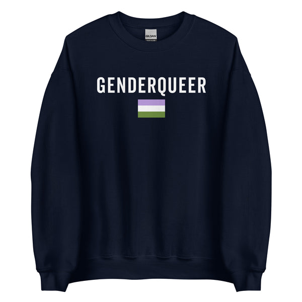 Genderqueer Flag - LGBT+ Sweatshirt
