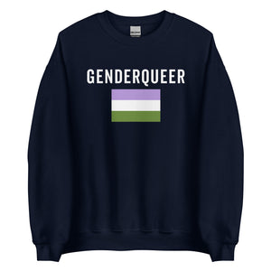 Genderqueer Flag - LGBT+ Sweatshirt
