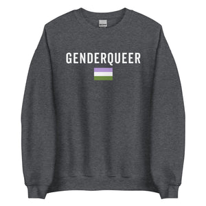 Genderqueer Flag - LGBT+ Sweatshirt