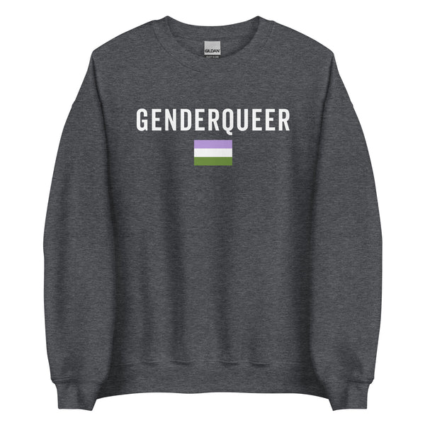 Genderqueer Flag - LGBT+ Sweatshirt