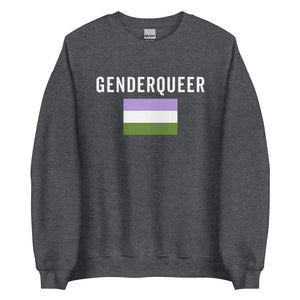 Genderqueer Flag - LGBT+ Sweatshirt