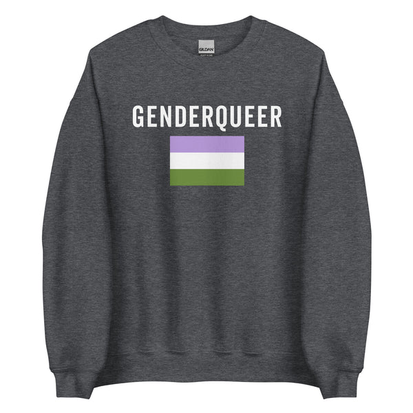 Genderqueer Flag - LGBT+ Sweatshirt