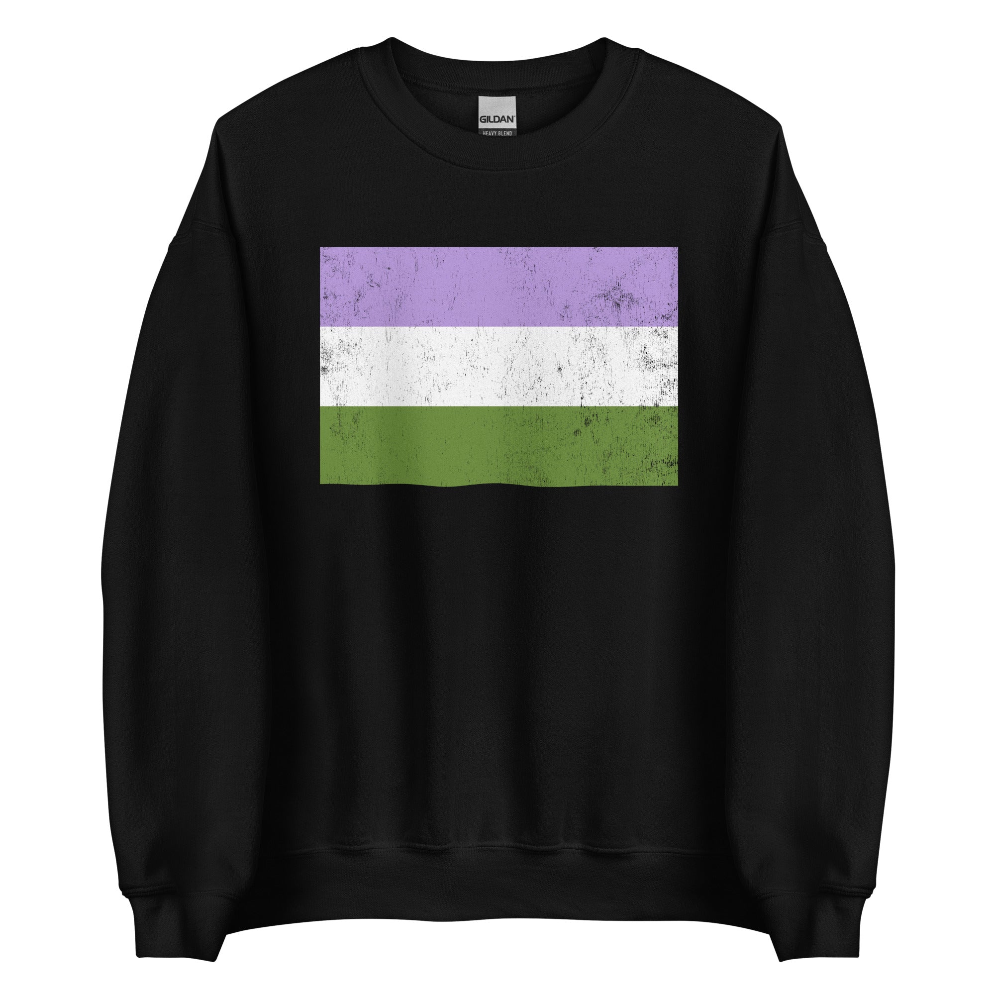 Genderqueer Flag - LGBT+ Sweatshirt