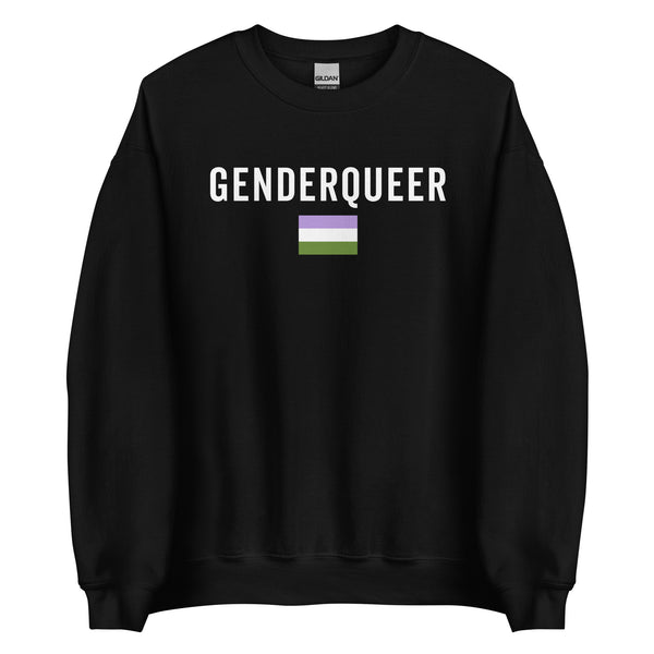 Genderqueer Flag - LGBT+ Sweatshirt