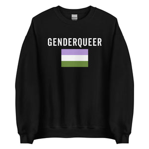 Genderqueer Flag - LGBT+ Sweatshirt