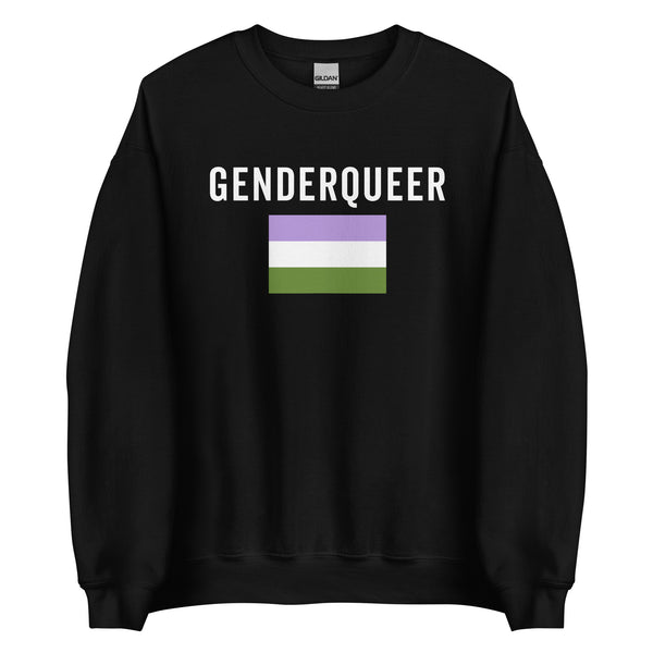 Genderqueer Flag - LGBT+ Sweatshirt
