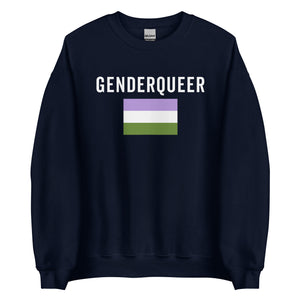 Genderqueer Flag - LGBT+ Sweatshirt
