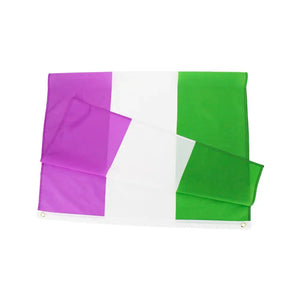 Genderqueer Pride Flag - 90x150cm(3x5ft) - 60x90cm(2x3ft) - LGBTQIA2S+