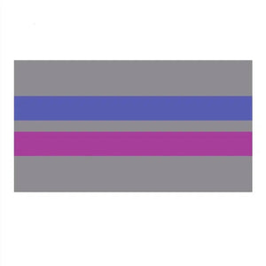 Gendervoid Pride Flag - 90x150cm(3x5ft) - 60x90cm(2x3ft) - LGBTQIA2S+