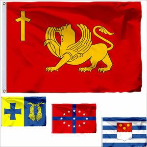 Georgia City Flags - Georgian Municipality Flags - 90x150cm(3x5ft) - 60x90cm(2x3ft)