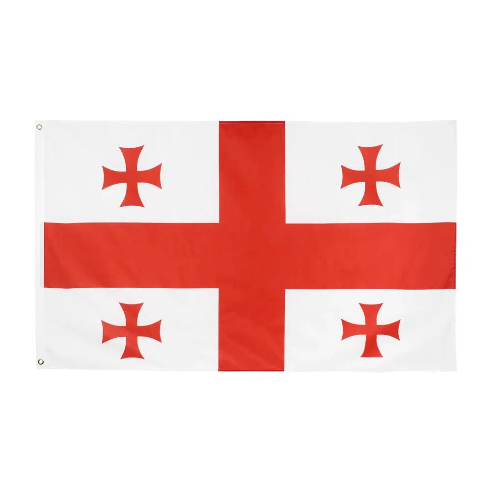 Georgia Flag - 90x150cm(3x5ft) - 60x90cm(2x3ft)