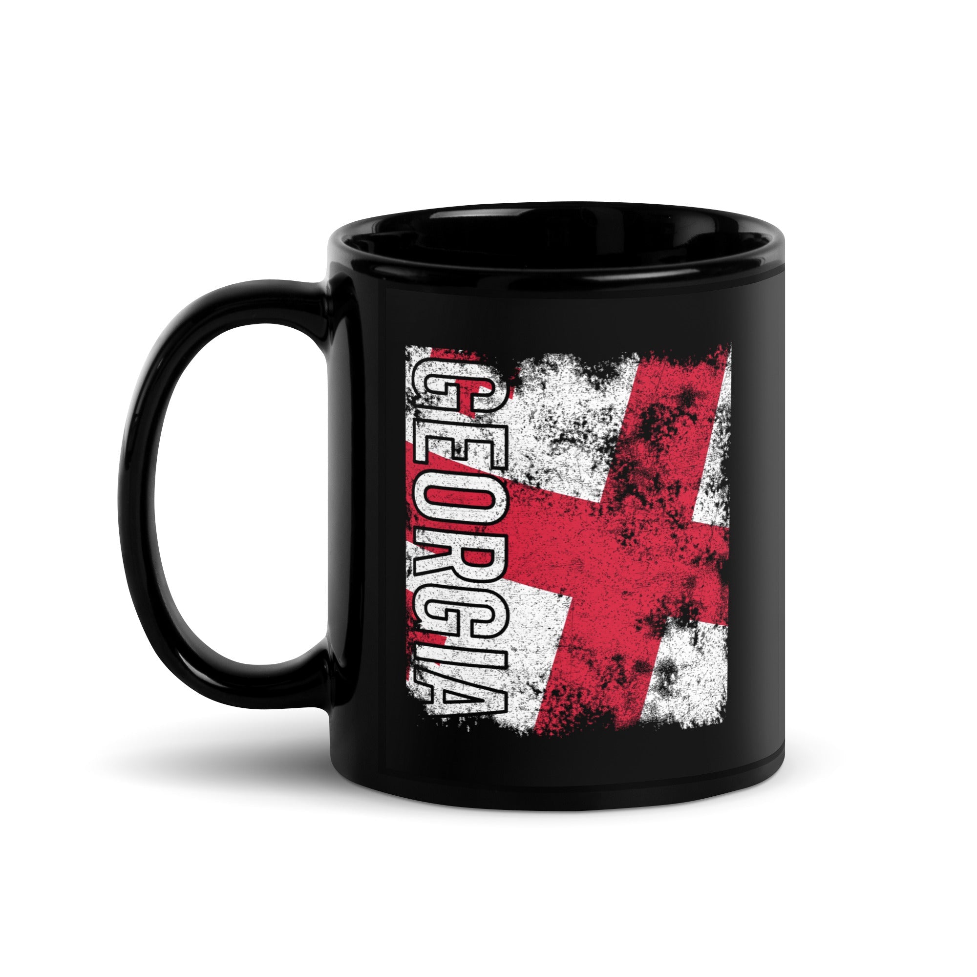 Georgia Flag - Distressed Flag Mug