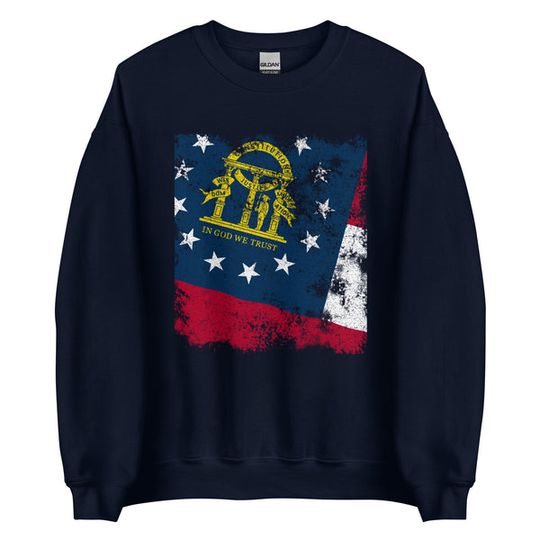 Georgia State Flag Sweatshirt