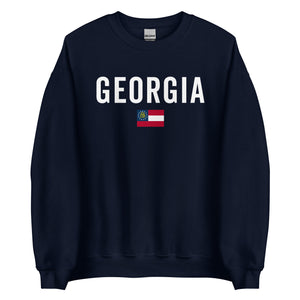 Georgia State Flag Sweatshirt