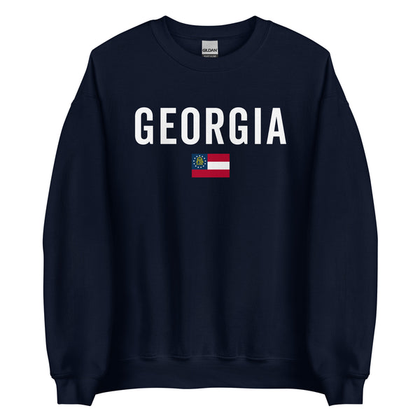 Georgia State Flag Sweatshirt
