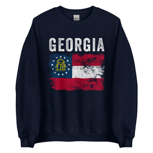 Georgia State Flag Sweatshirt