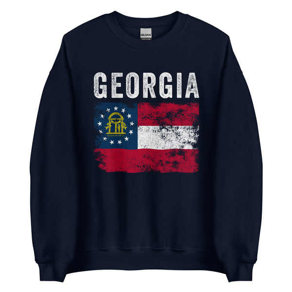 Georgia State Flag Sweatshirt