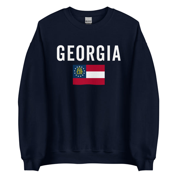 Georgia State Flag Sweatshirt