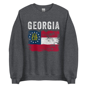 Georgia State Flag Sweatshirt