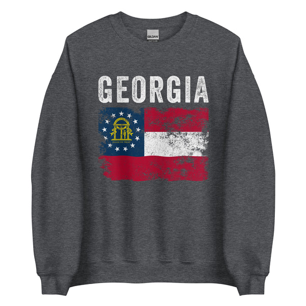 Georgia State Flag Sweatshirt
