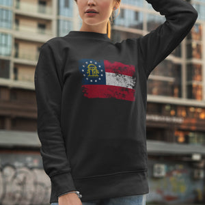 Georgia State Flag Sweatshirt